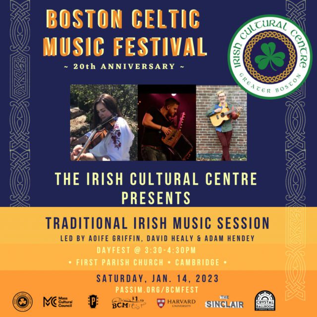 Poster for the Boston Celtic Music Festival